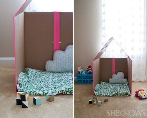 Casa de carton SheKnows