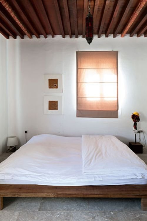 Dormitorio Casa en Omán. Foto Filippo Bamberghi