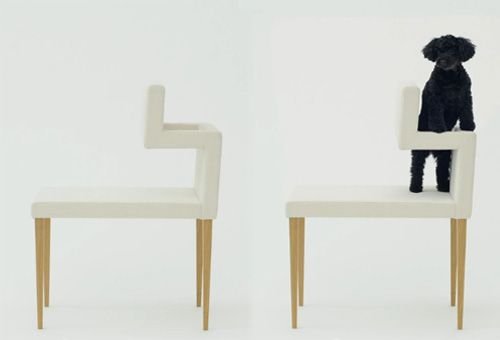 Open chair 004, for Architecture for dogs, by Kenya Hara Open chair 004, for Architecture for dogs, by Kenya Hara