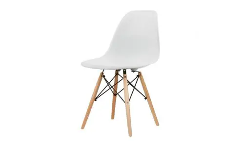Silla Eames Plastic Side, de Charles y Ray Eames, 1950.