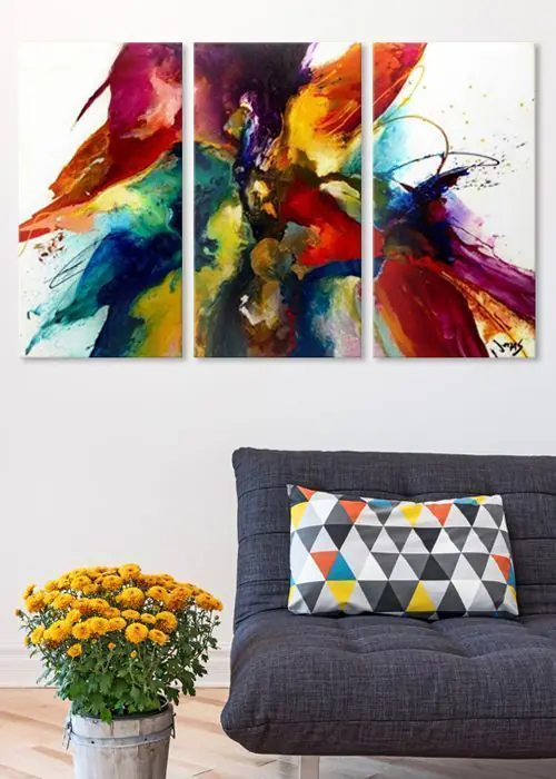 Triptico Flourish III de Jonas Gerard