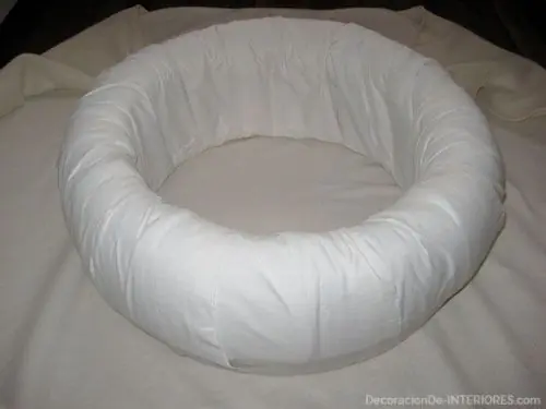 Cama de lujo para mascotas, DIY - Paso 4