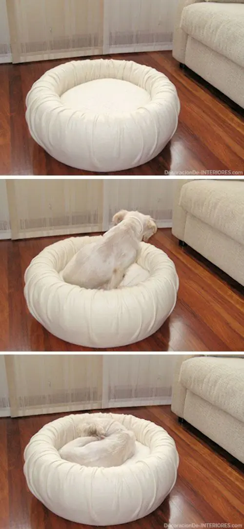 Cama de lujo para mascotas | DecoracionDe-INTERIORES.com